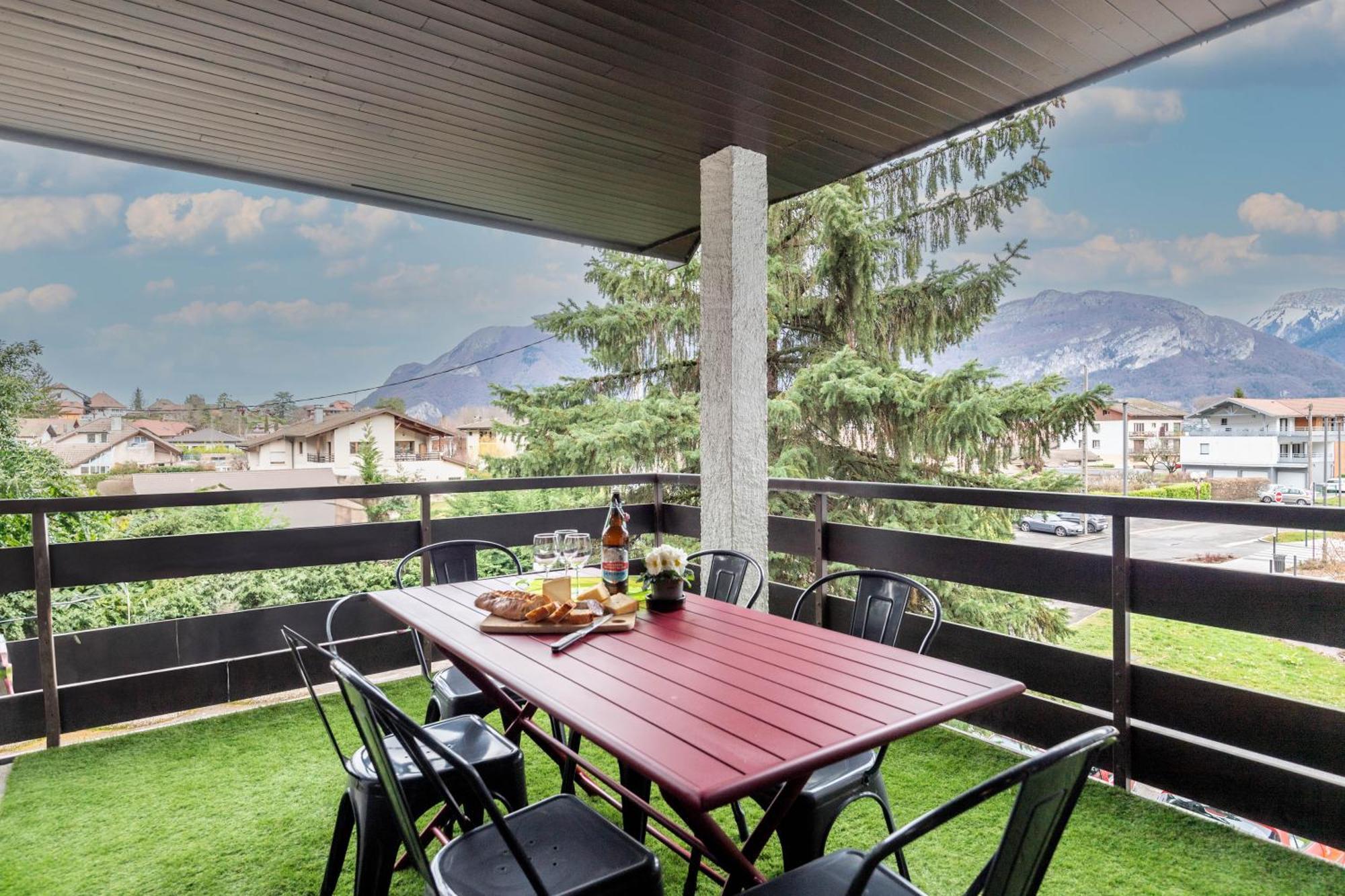 Bel Apt Terrasse A 2 Pas Du Lac Sevrier Ngoại thất bức ảnh